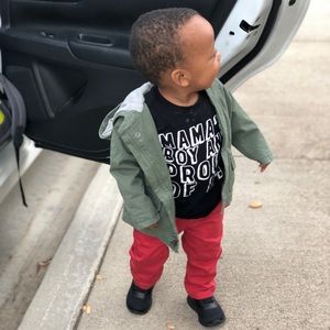 Gap light button up jacket army green.